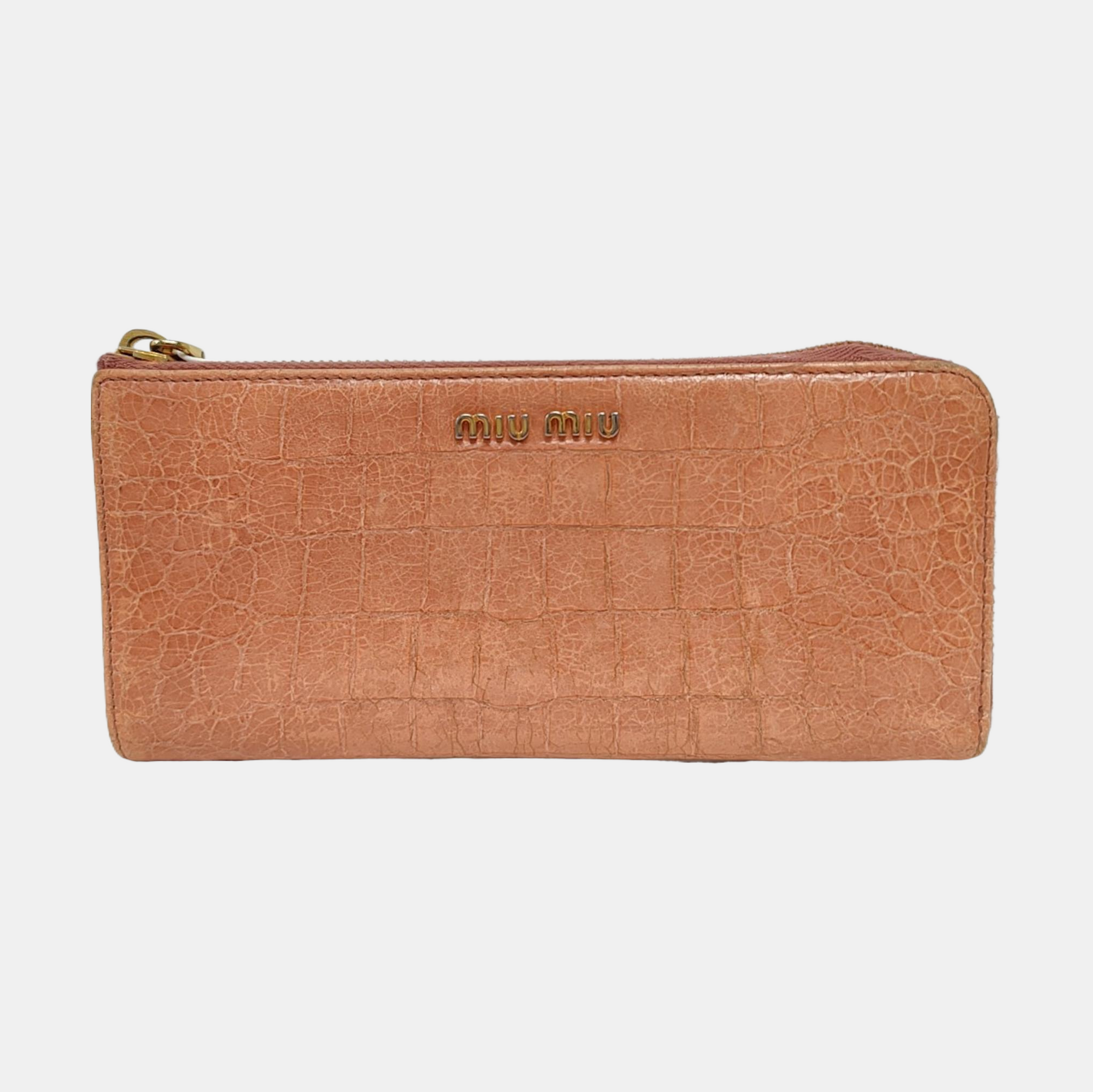 Calfskin Wallet Pink