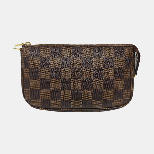 ACCESSOIRES MM Damier Ebene Coated Canvas Brown