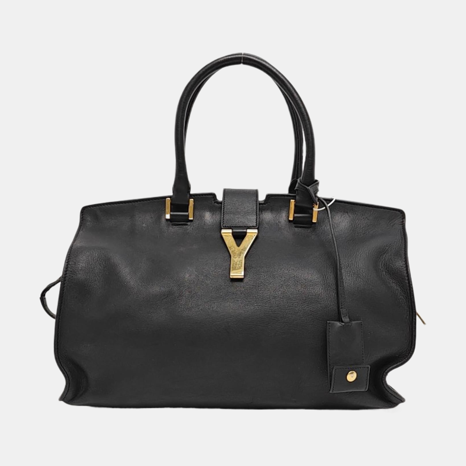 CHYC Y LIGNE Medium Calfskin Black