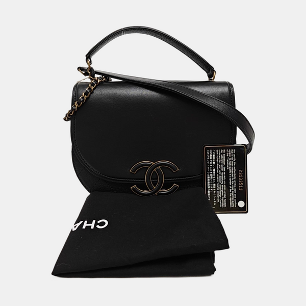 Quilted Calfskin Black