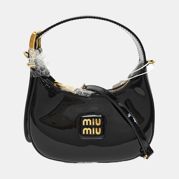 Hobo Patent Leather Black