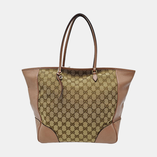 Bree Monogram Canvas Brown