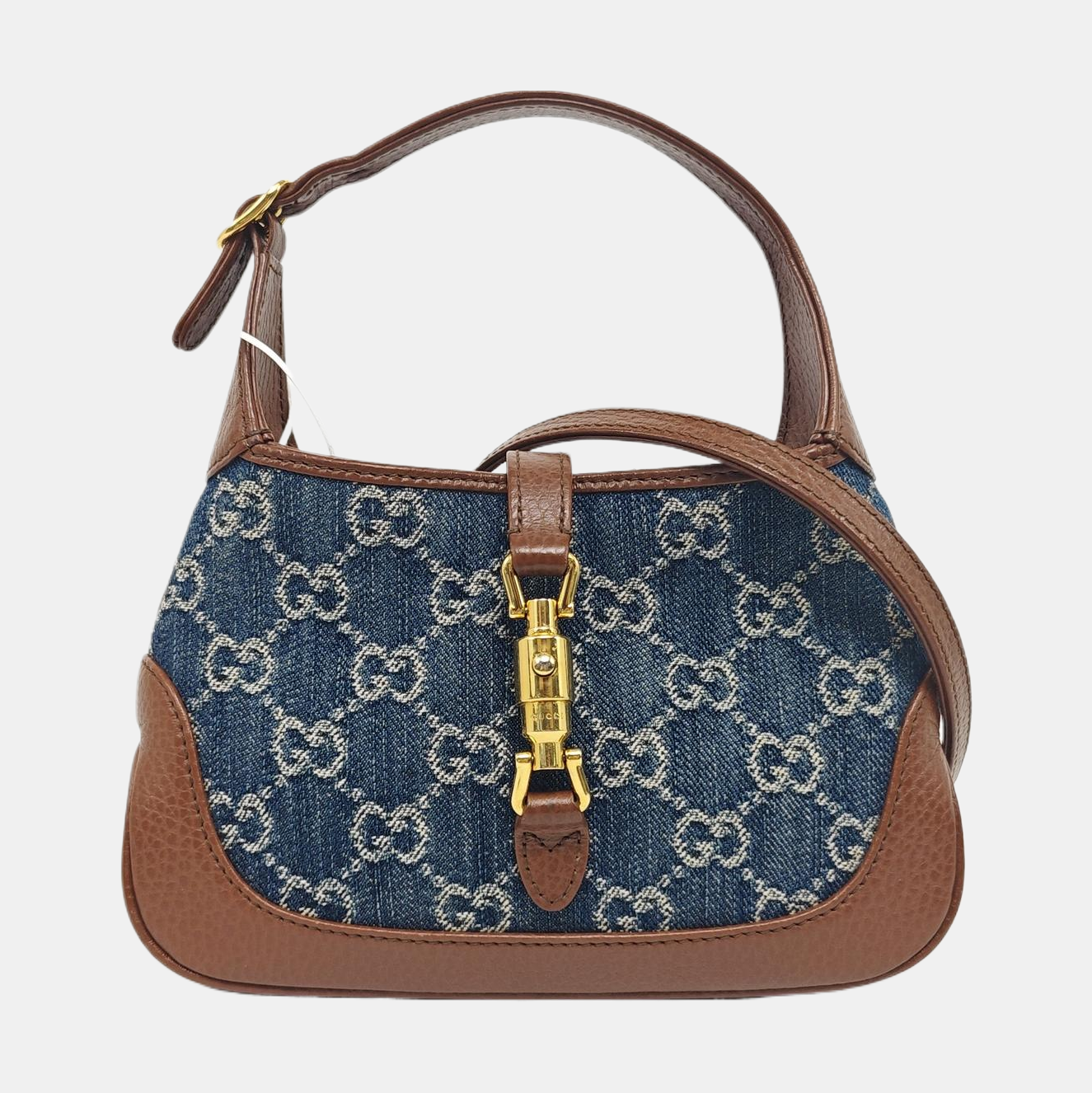 Jackie 1961 Mini Monogram Denim Blue