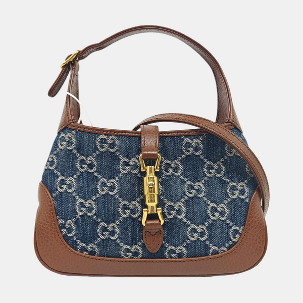 Jackie 1961 Mini Monogram Denim Blue