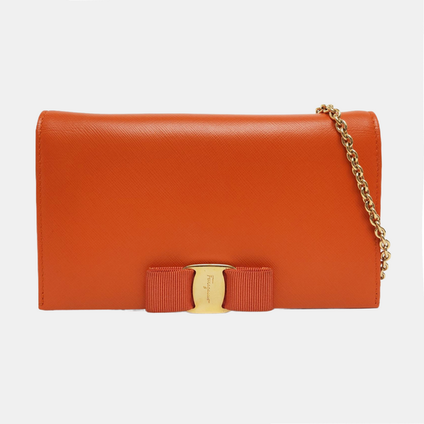 Ginny Calfskin Orange