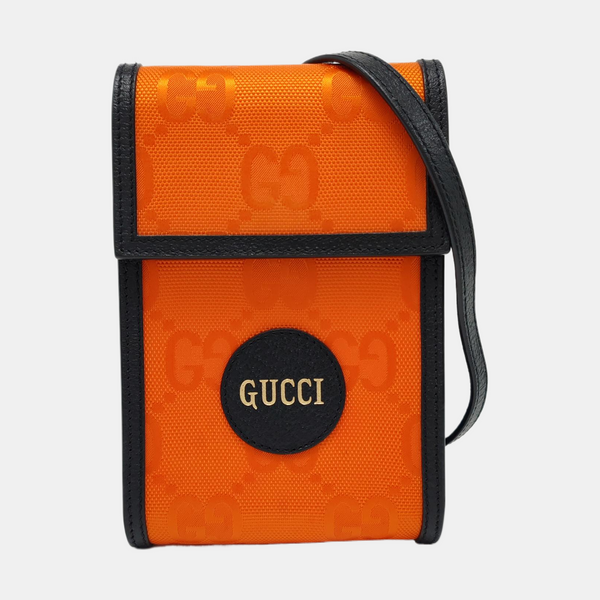 Gucci Off The Grid Mini Monogram Nylon Yellow