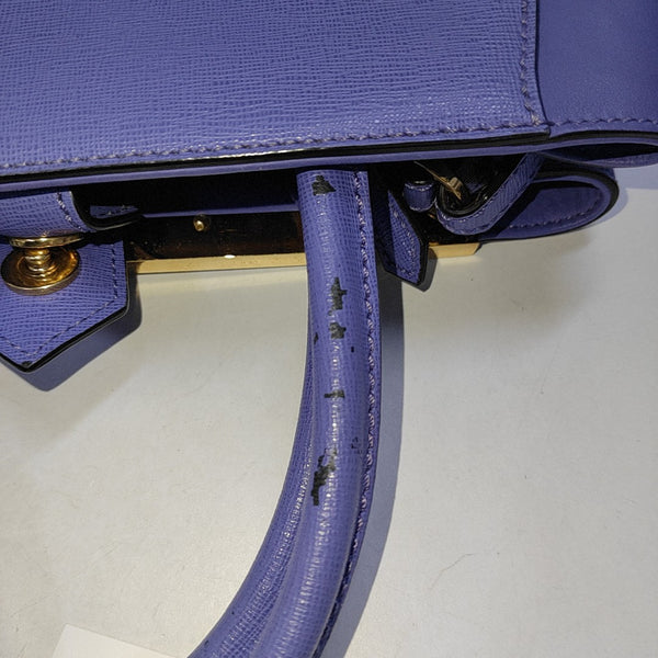 2 Jours Small Calfskin Blue