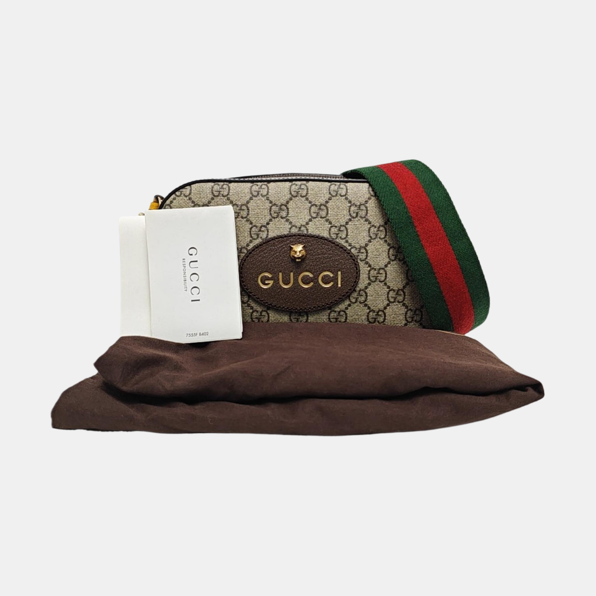 Neo Vintage Monogram Coated Canvas Beige