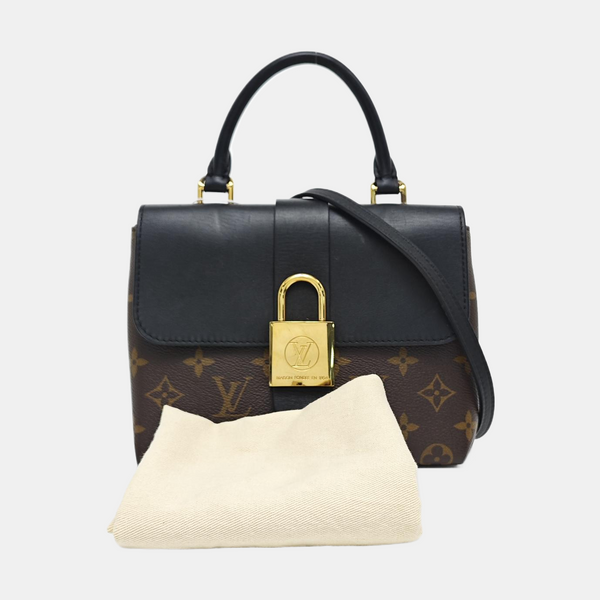 LOCKY BB Monogram Coated Canvas Brown