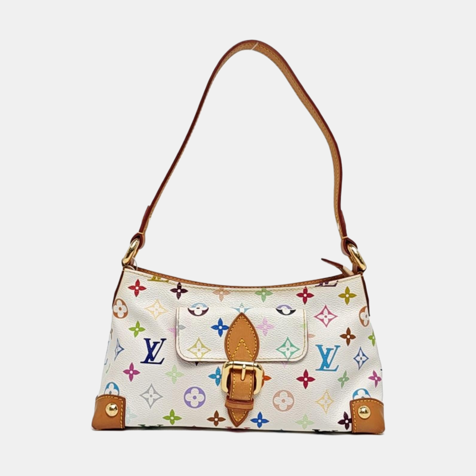 LV × TM ELIZA Monogram Coated Canvas White