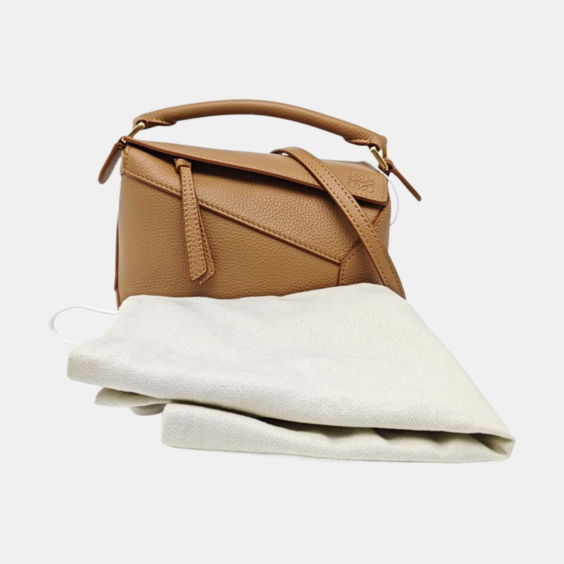 Puzzle Mini Calfskin Brown