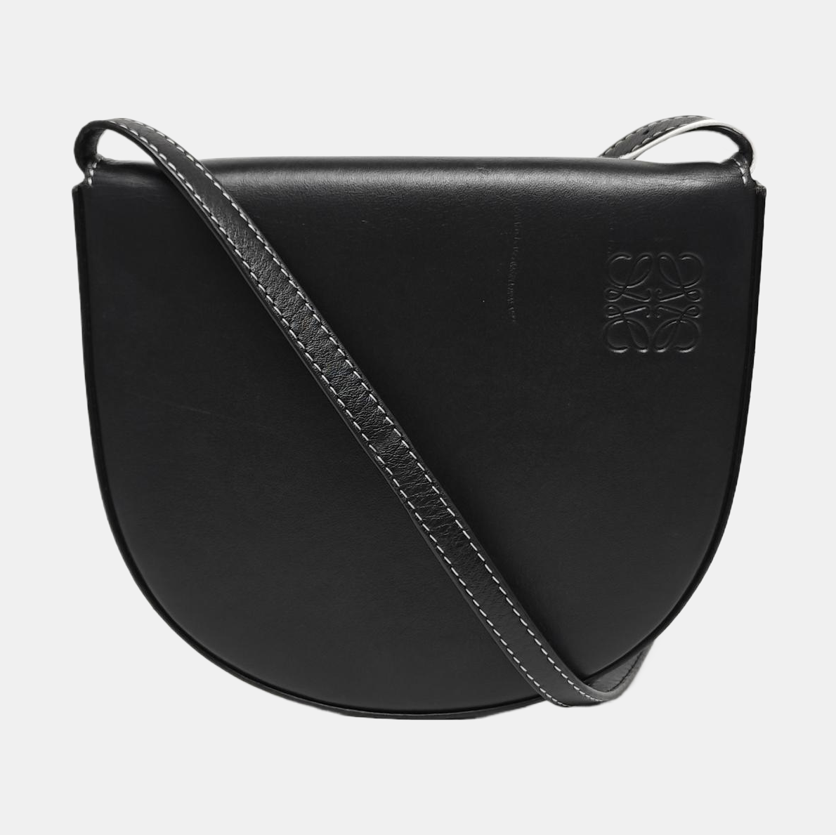 Heel Calfskin Black
