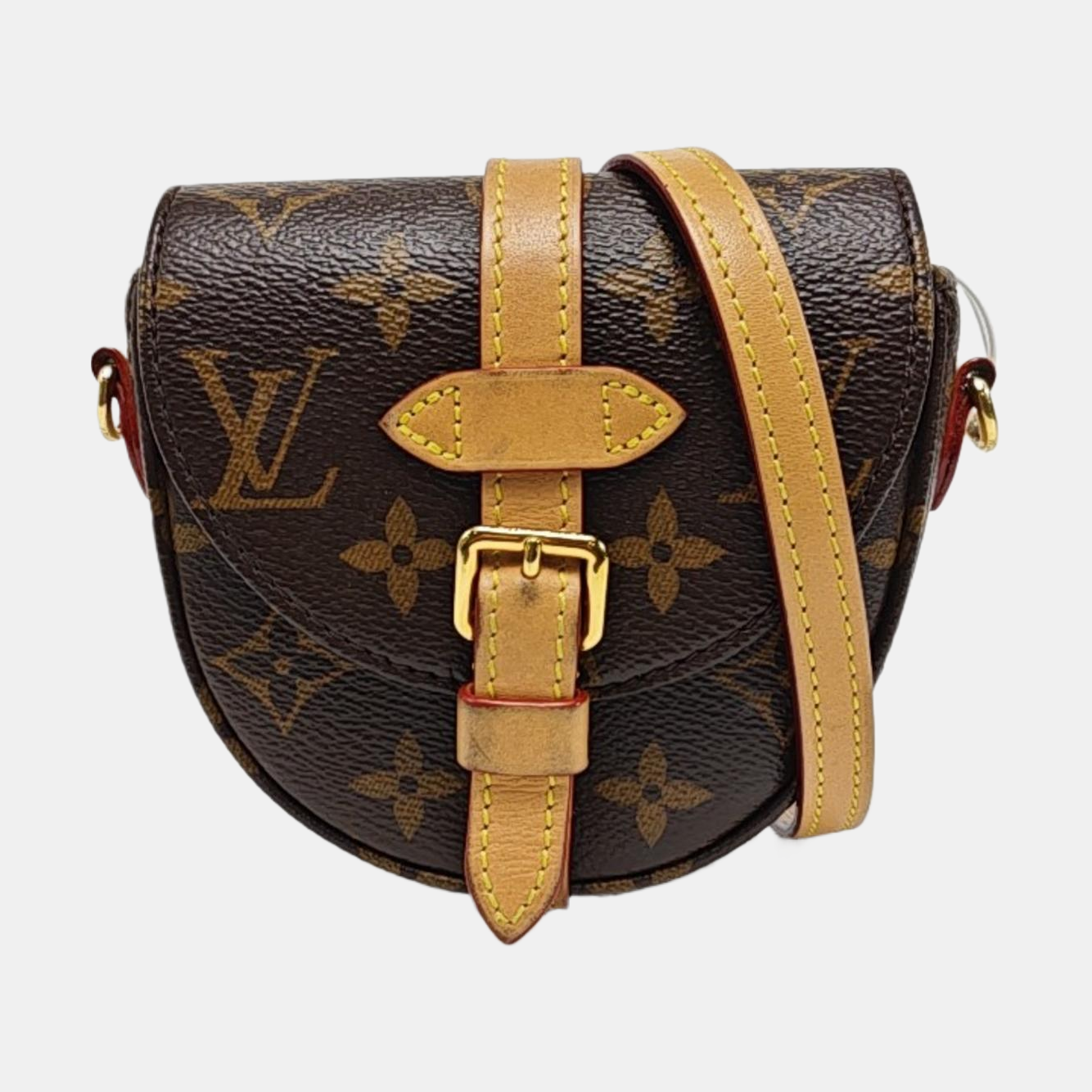CHANTILLY Mini Monogram Coated Canvas Brown