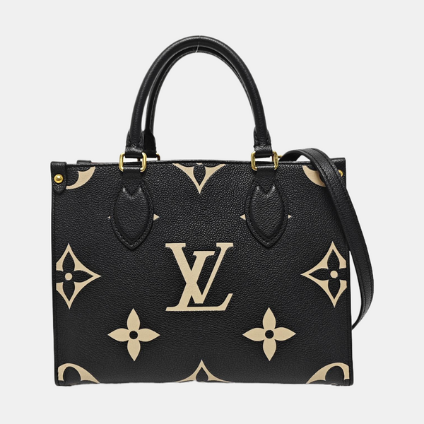 ONTHEGO PM Calfskin Black