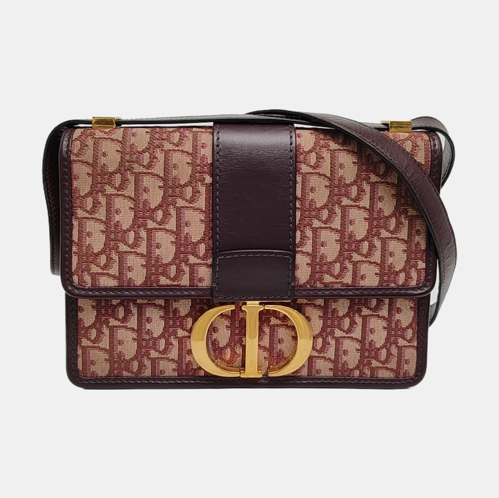 30 Montaigne Oblique Canvas Red