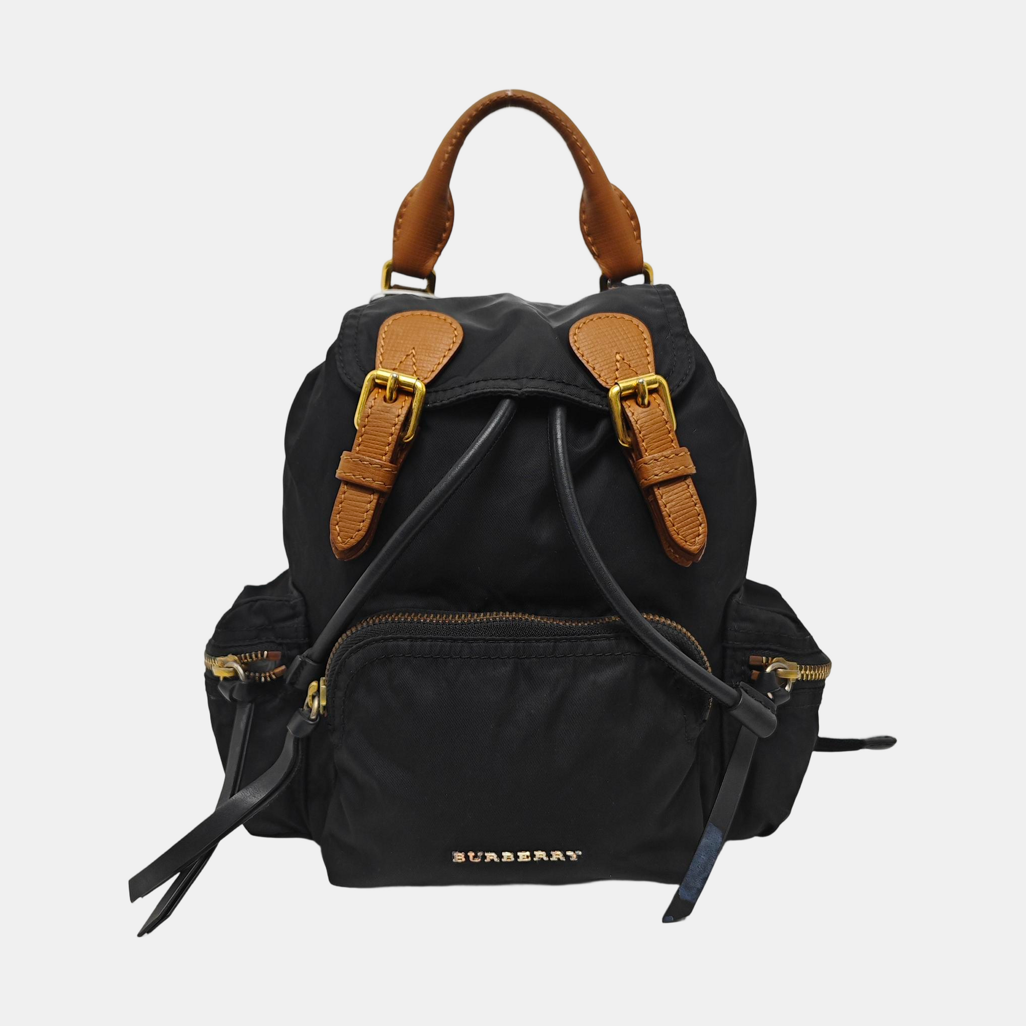 The Rucksack Nylon Black