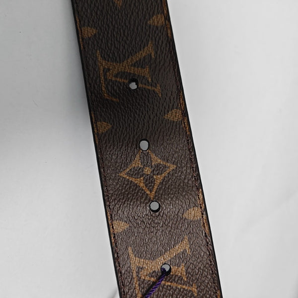 Coated Canvas Belt Brown