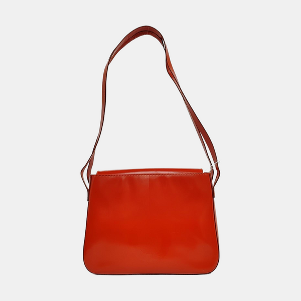 Patent Calfskin Red