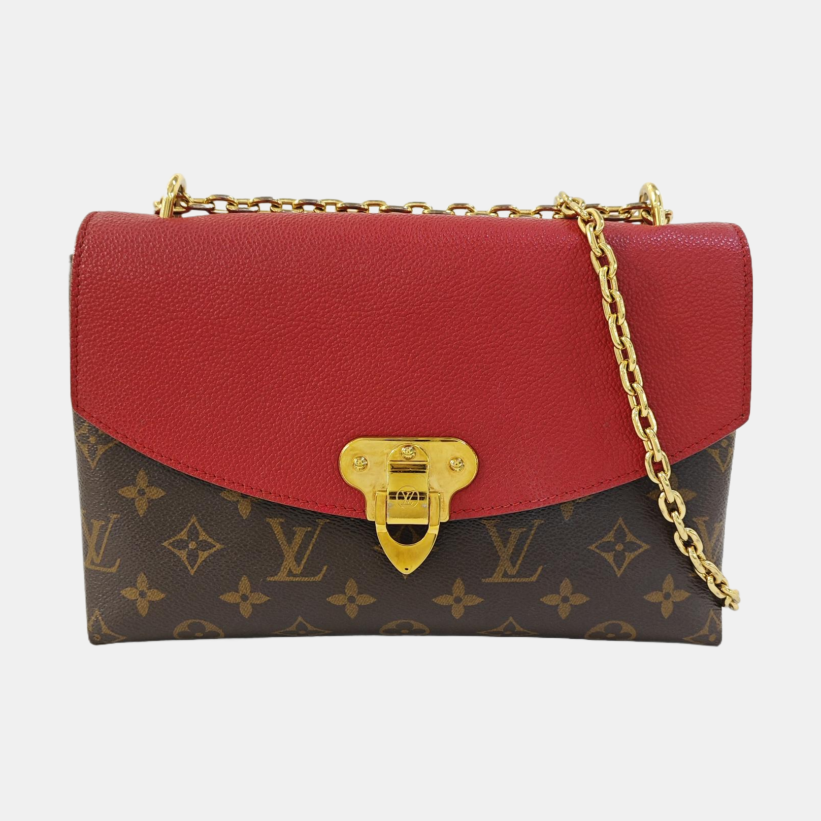 SAINT PLACIDE Monogram Coated Canvas Brown