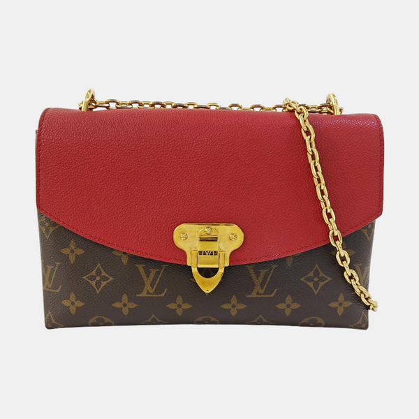 SAINT PLACIDE Monogram Coated Canvas Brown