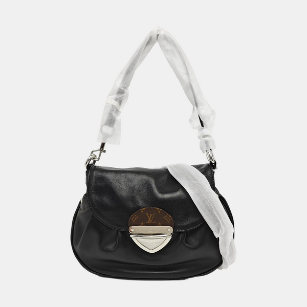 SUNSET Monogram Lambskin Black