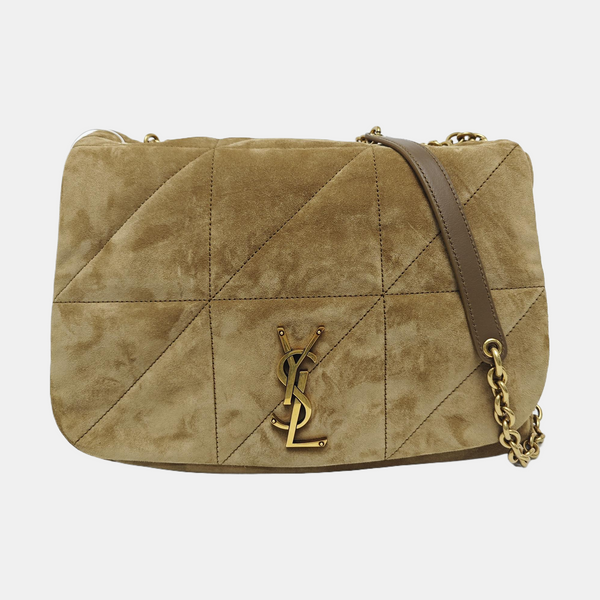 JAMIE 4.3 Medium Quilted Suede Brown