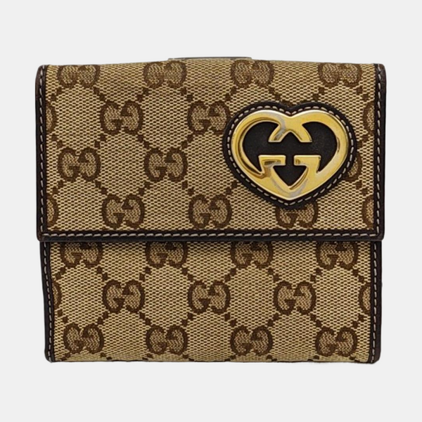 Lovely Monogram Canvas Beige Wallet