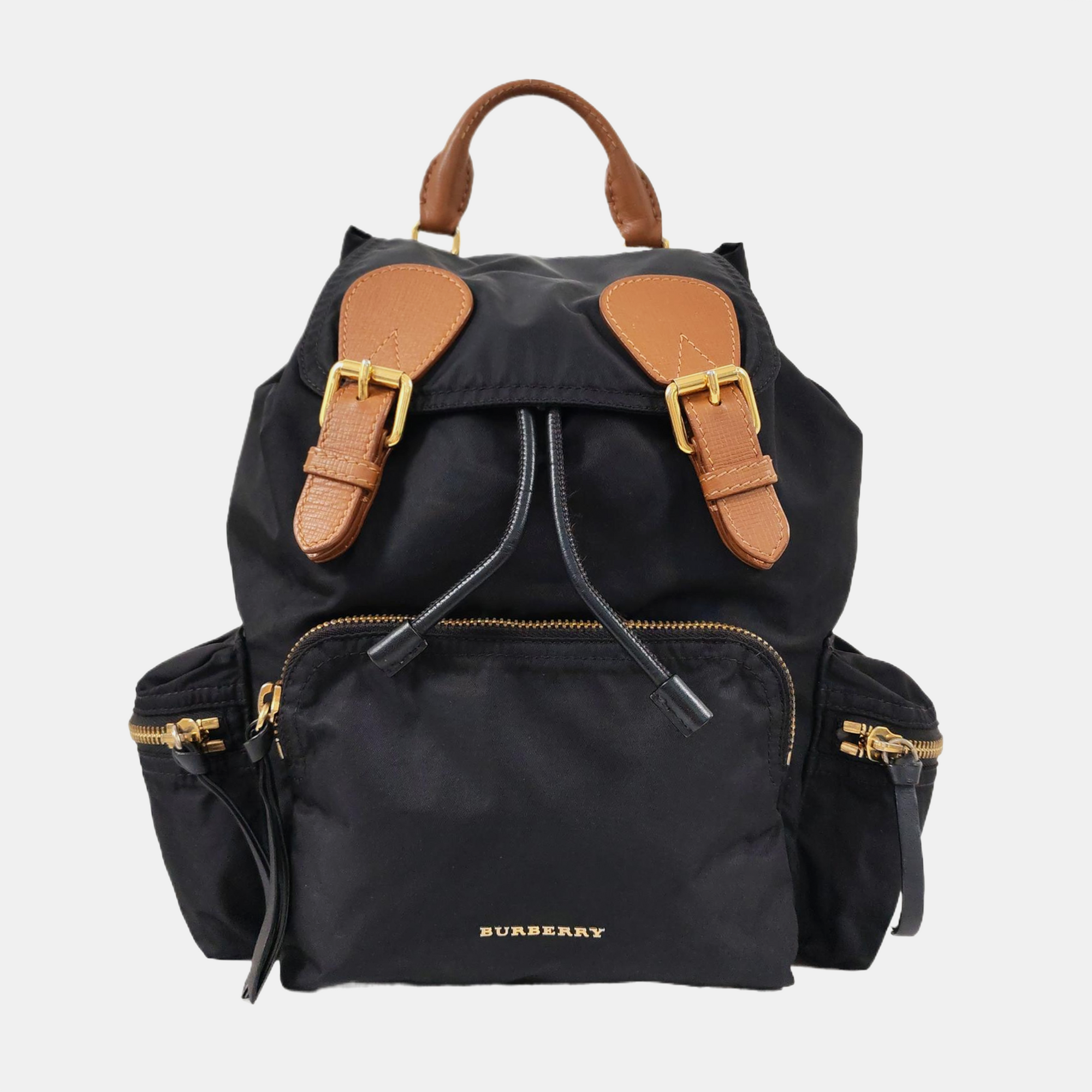 The Rucksack Medium Nylon Black
