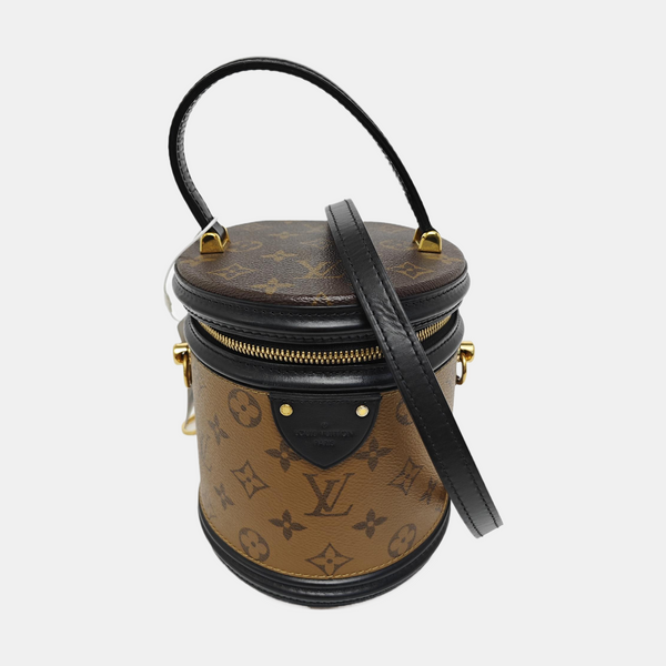 CANNES PM Monogram Coated Canvas Brown