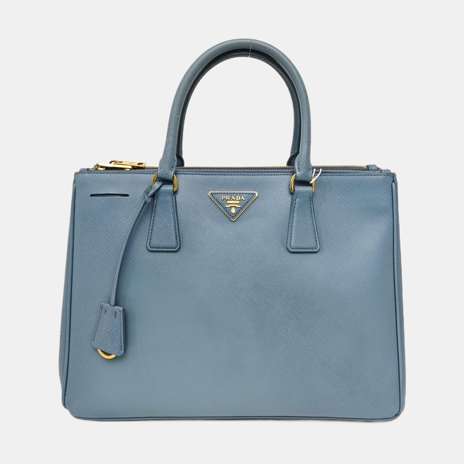 Galleria Large Calfskin Blue