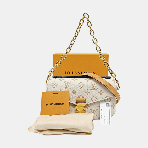 Monogram Calfskin PM Beige