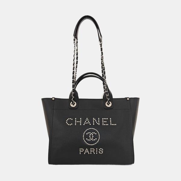 DEAUVILLE Small Calfskin Black