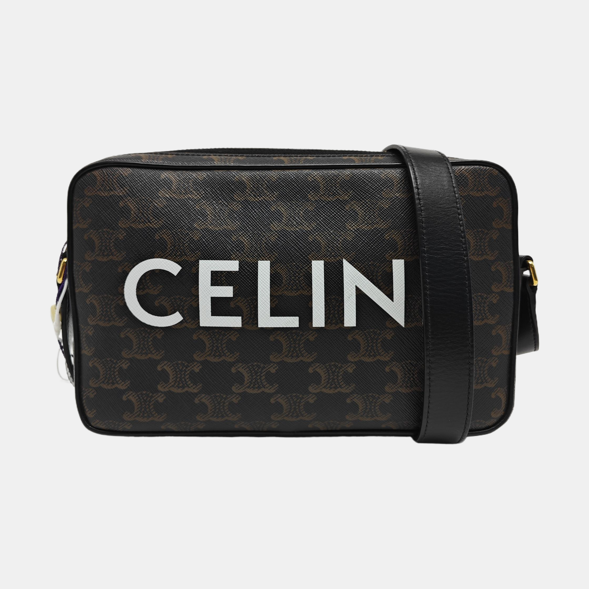 TRIOMPHE Medium Coated Canvas Black