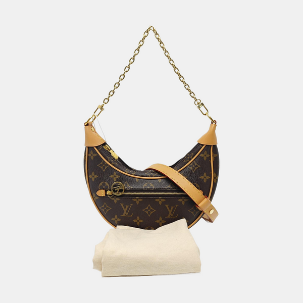 LOOP Monogram Coated Canvas Brown
