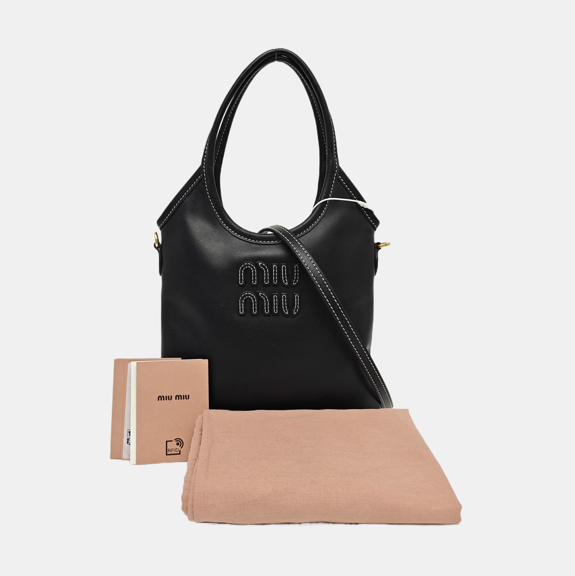 IVY Mini Calfskin Black