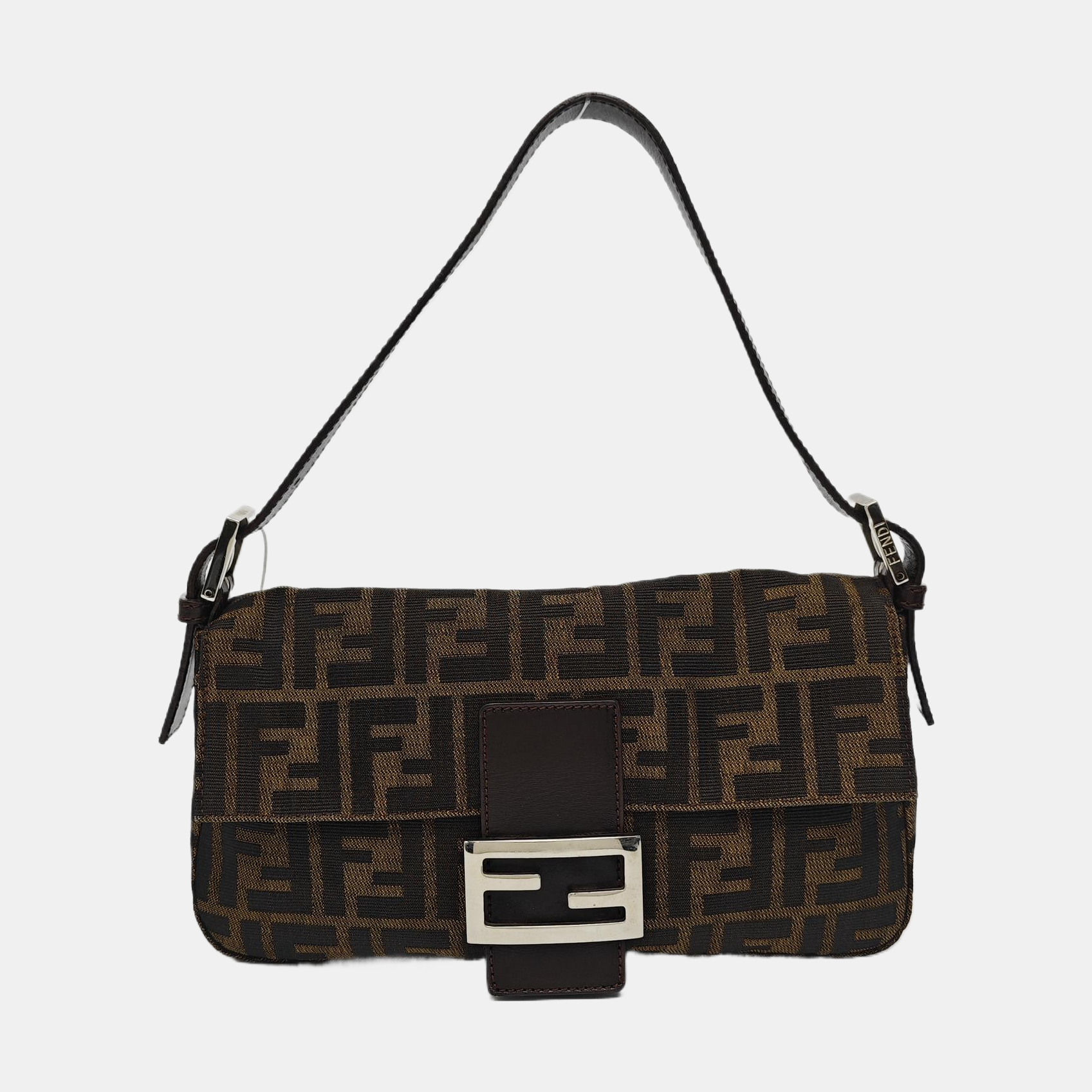 Baguette Medium Canvas Brown