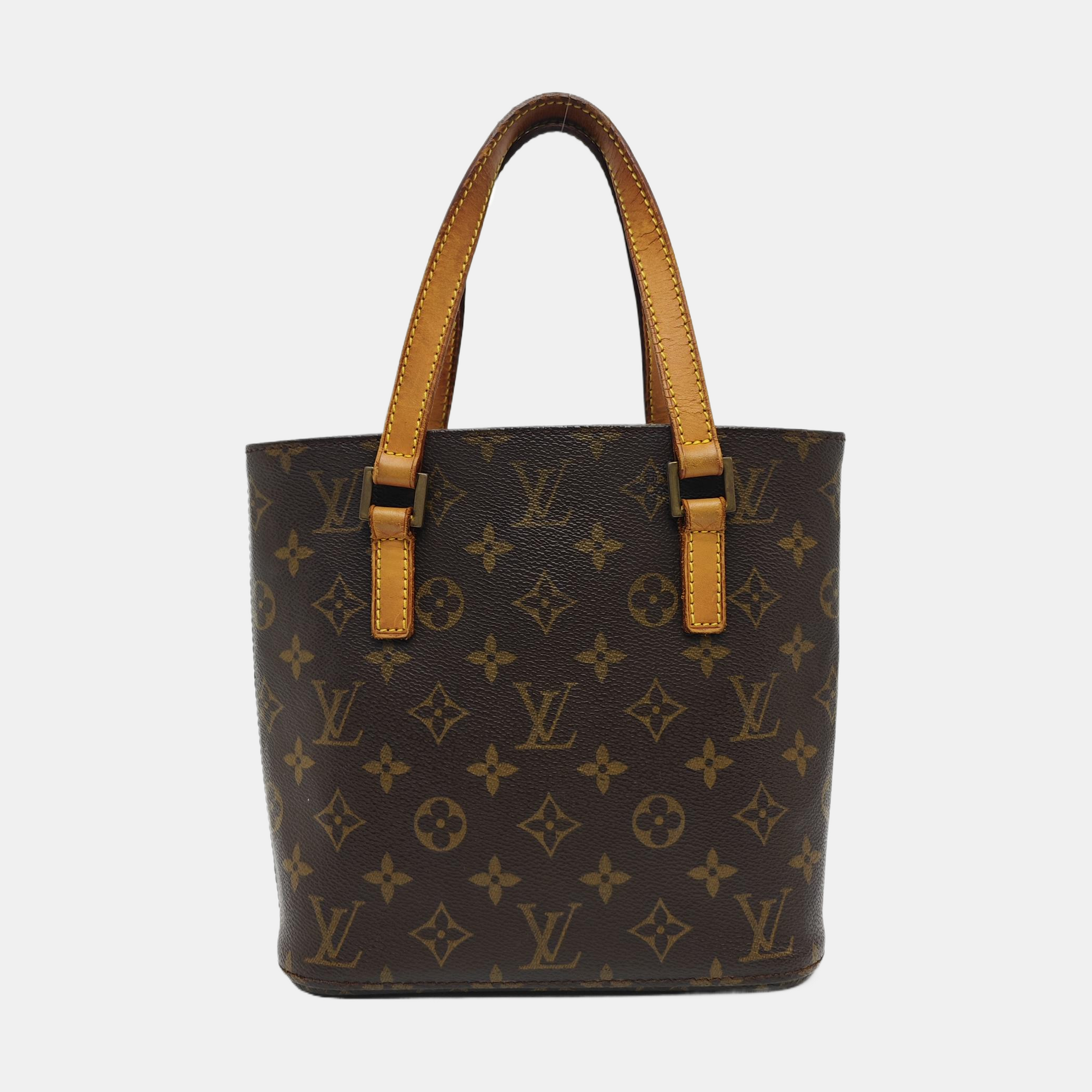 VINTAGE VAVIN PM Monogram Coated Canvas Brown