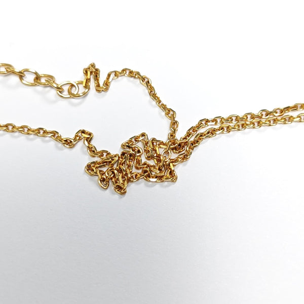 Petit CD Metal Gold Necklace