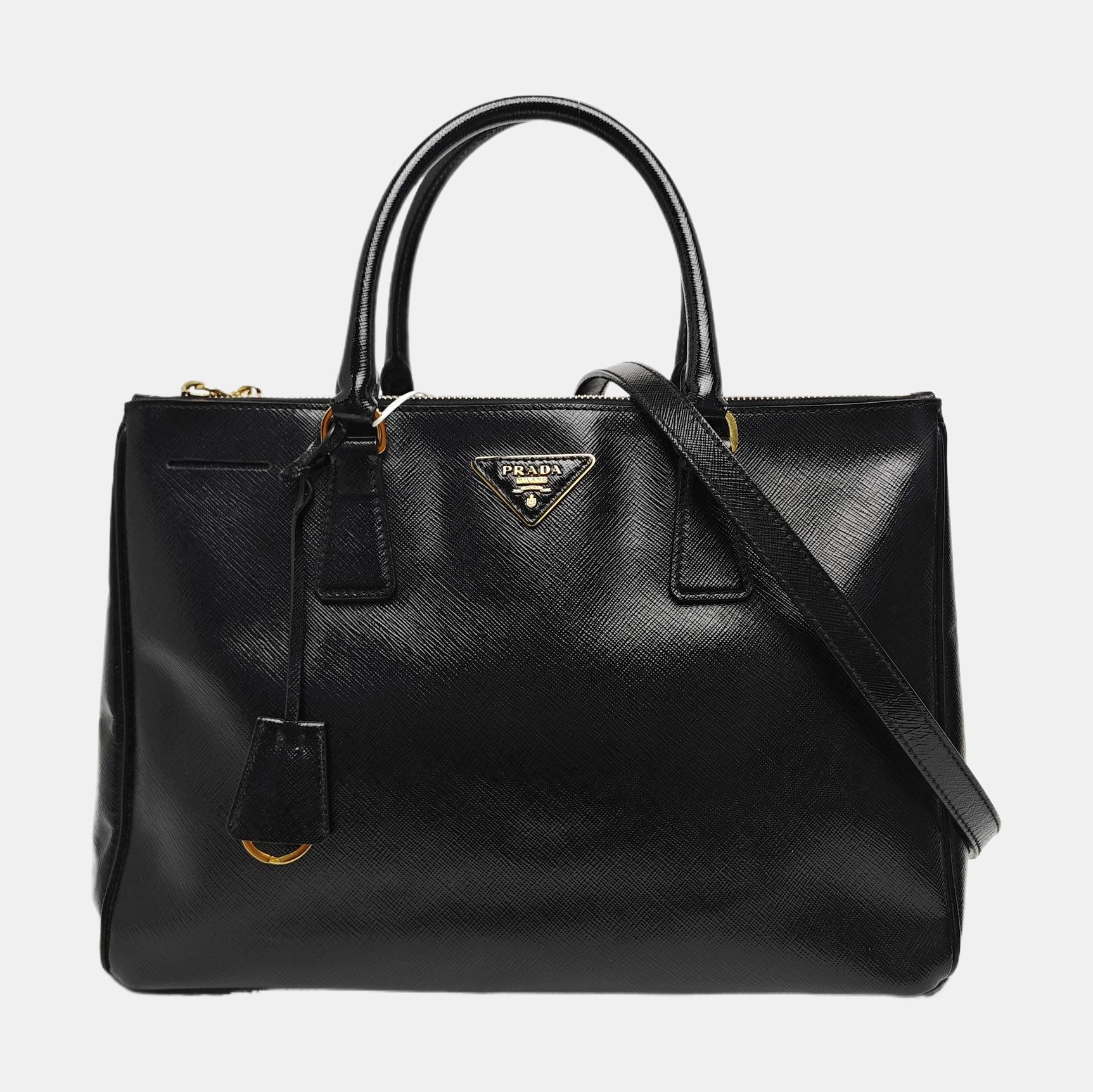 Galleria Medium Calfskin Black