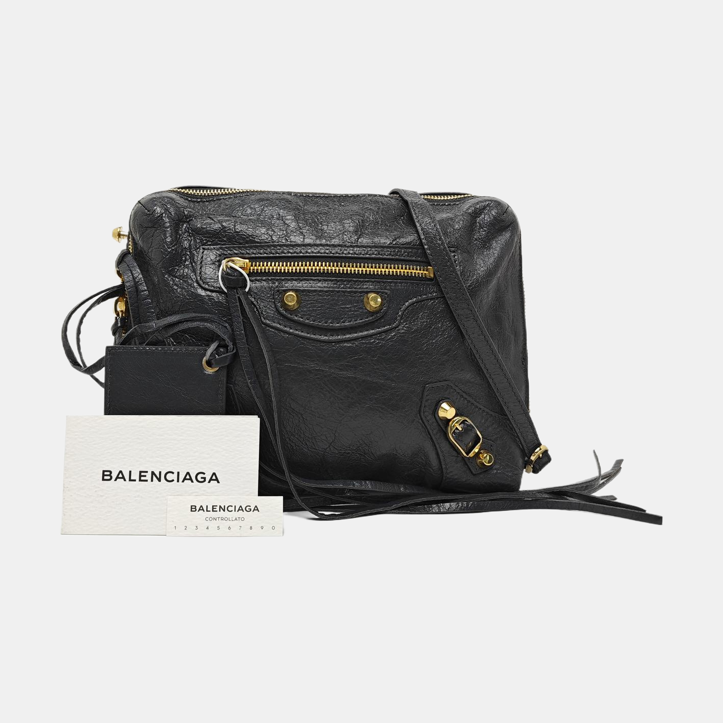 Classic City Mini Lambskin Gray