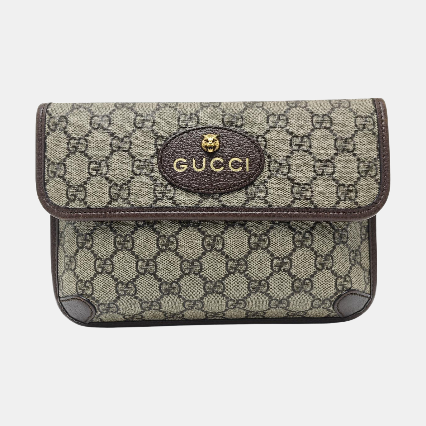 Neo Vintage Monogram Coated Canvas Beige