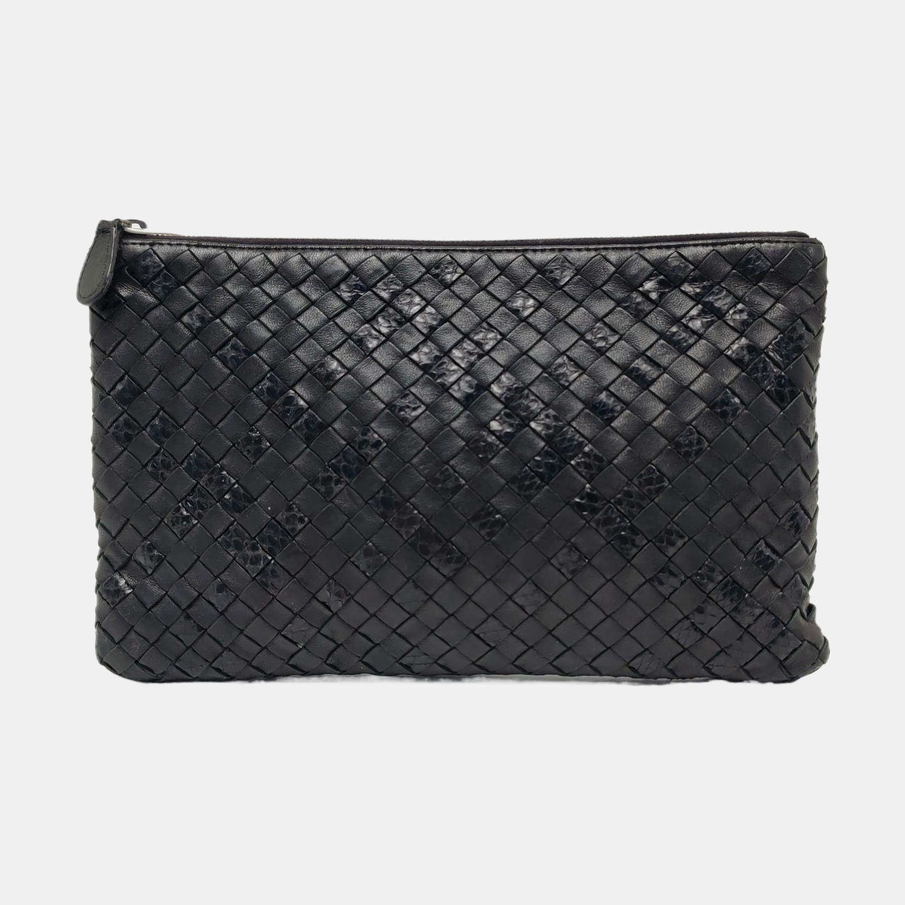 Lambskin Clutch Black