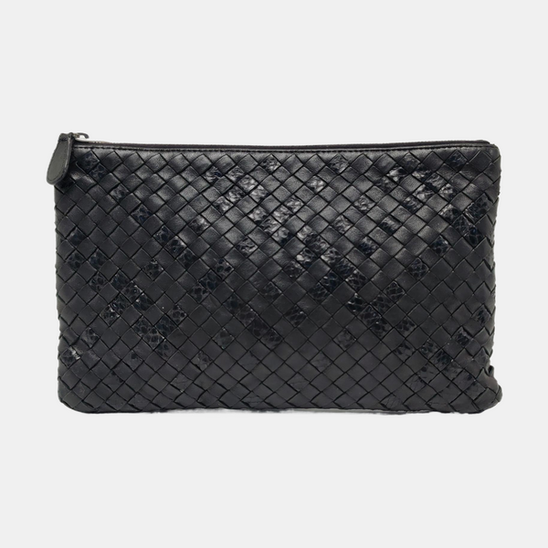 Lambskin Clutch Black