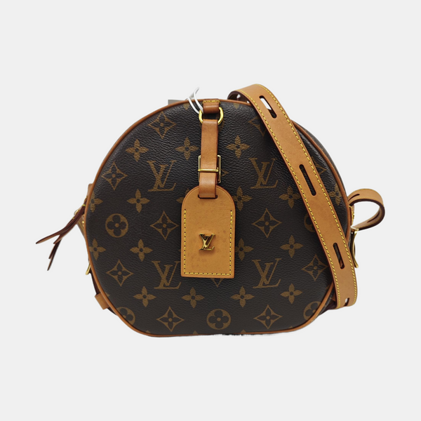 BOITE CHAPEAU MM Monogram Coated Canvas Brown
