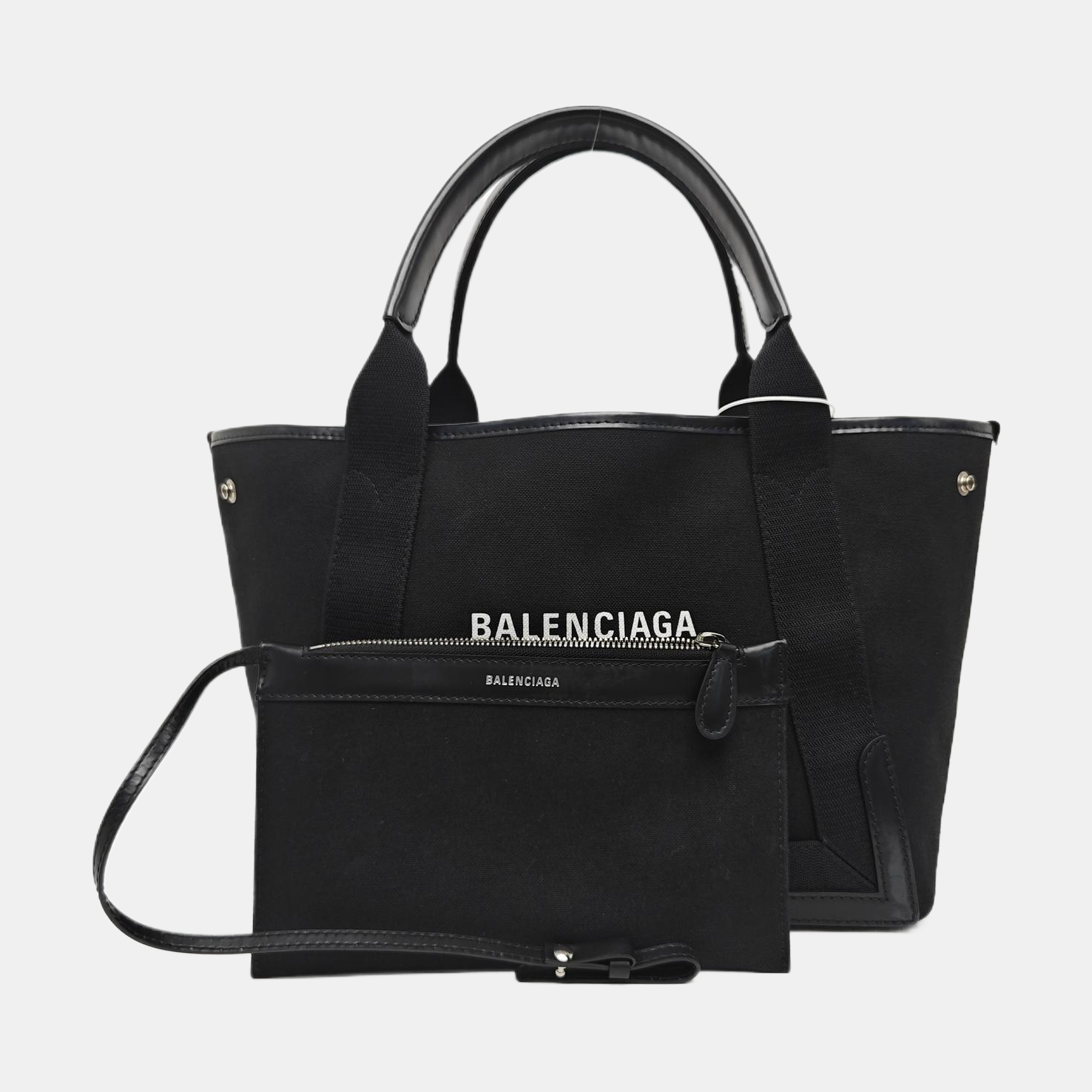 Navy Canvas Black