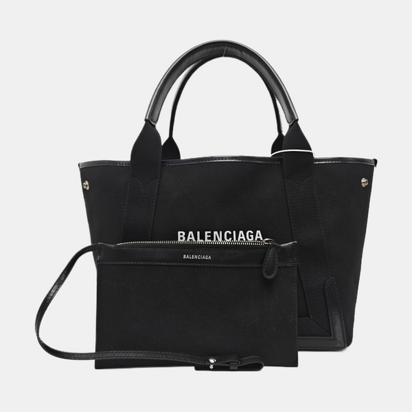 Navy Canvas Black