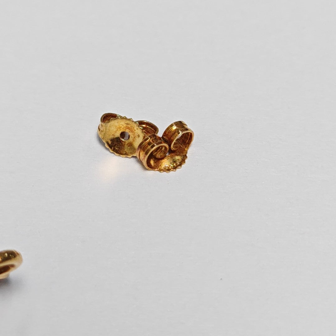 18k Rose Gold Stud Earrings
