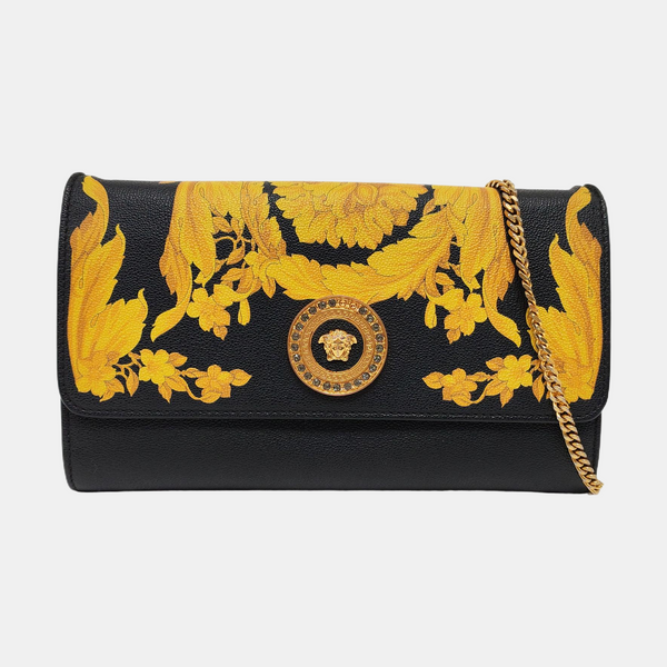 Calfskin Shoulder Bag Black