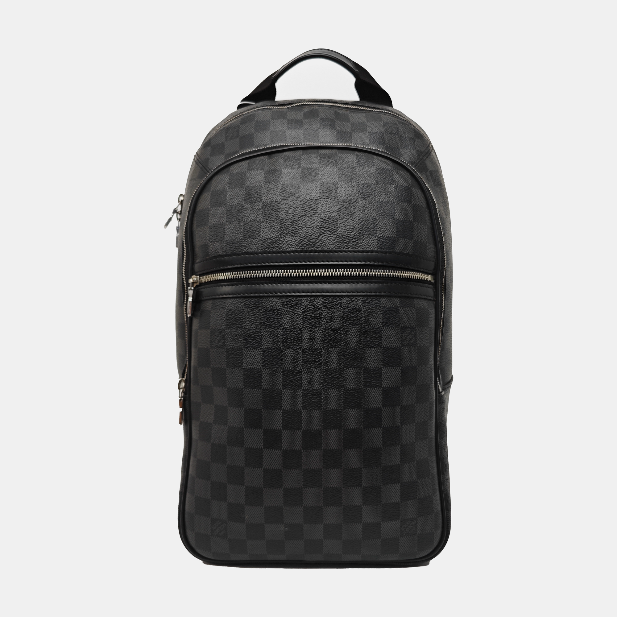 MICHAEL Damier Graphite Coated Canvas Gray