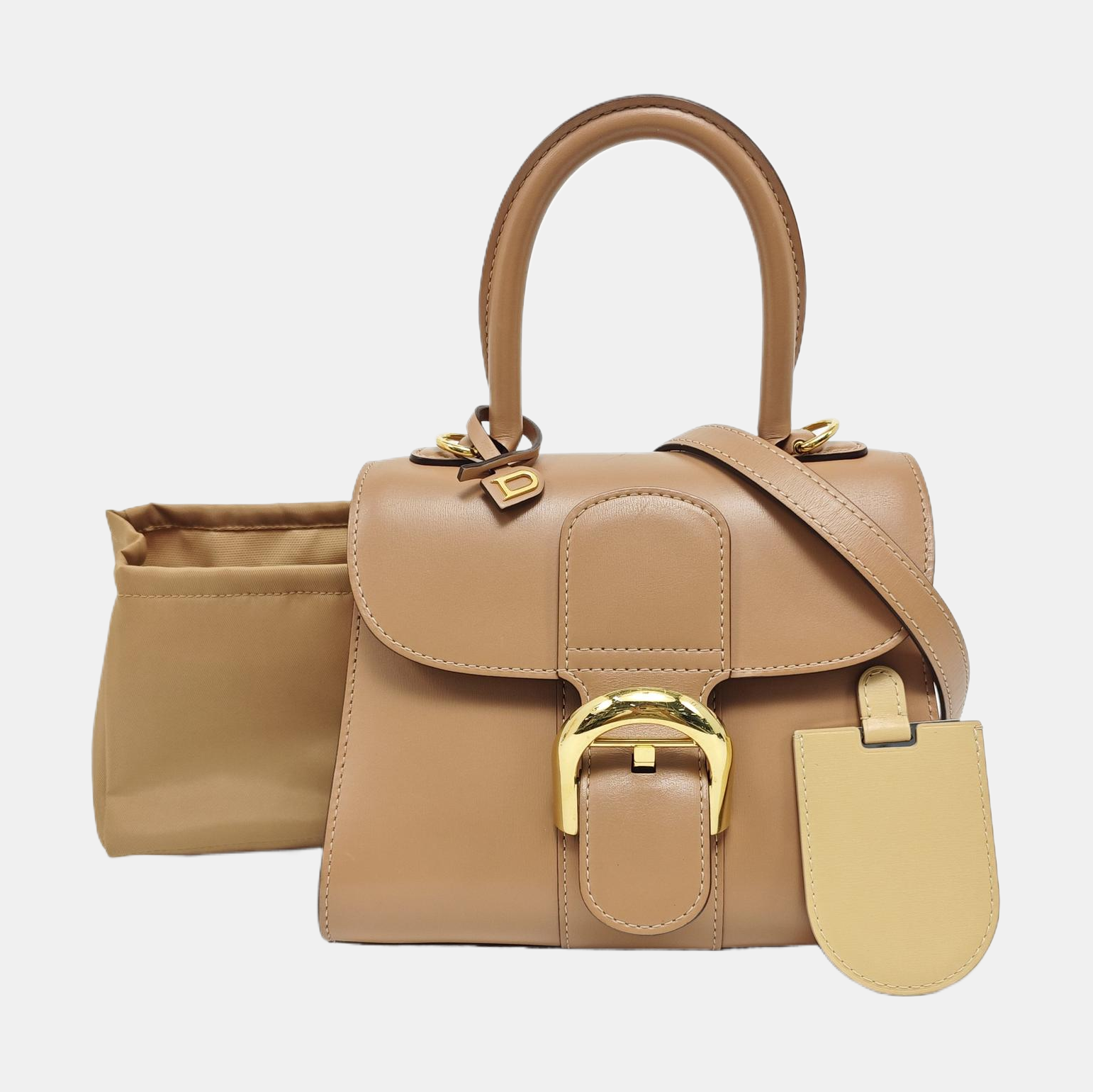 Brillant Mini Calfskin Brown
